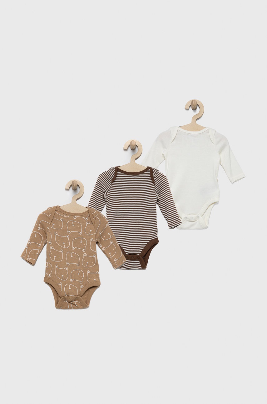 

GAP Бебешко боди от памук, Бежов