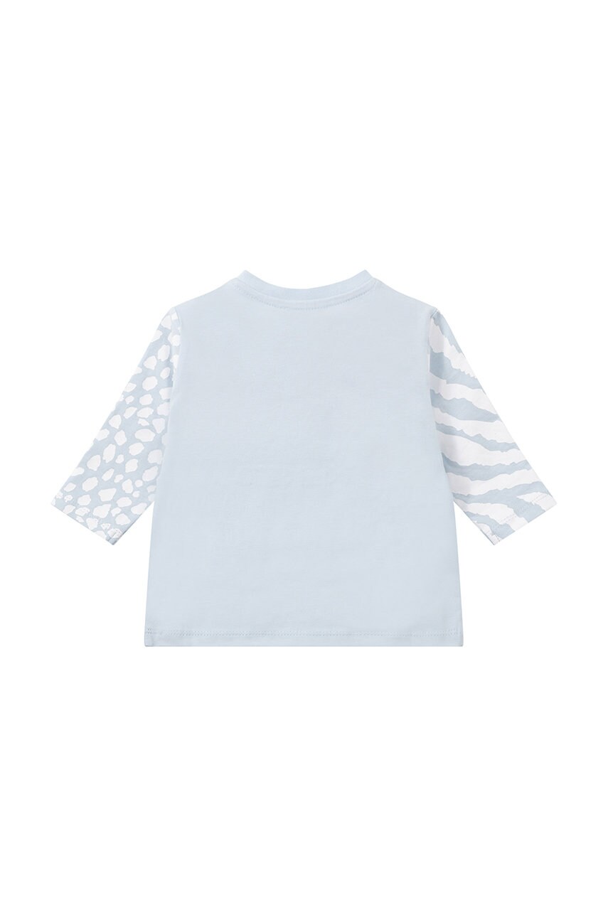 

Дитячий бавовняний лонгслів Kenzo Kids з принтом