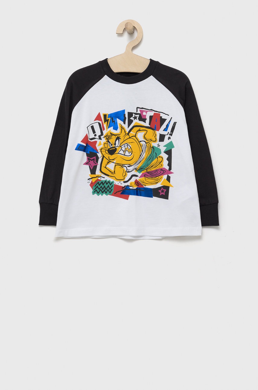

Хлопковый детский лонгслив Desigual с принтом