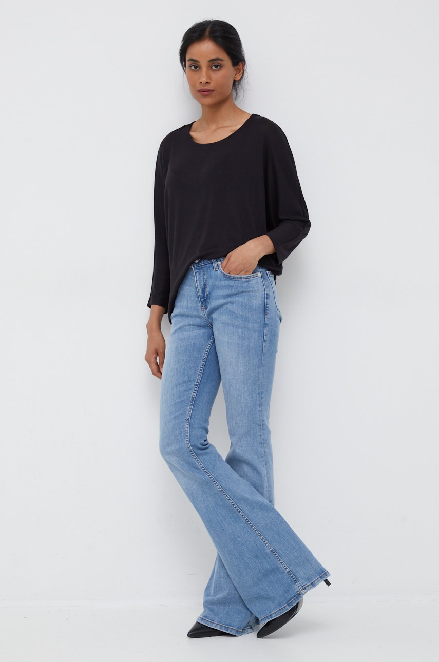 

Свитер Vero Moda женский цвет чёрный лёгкий
