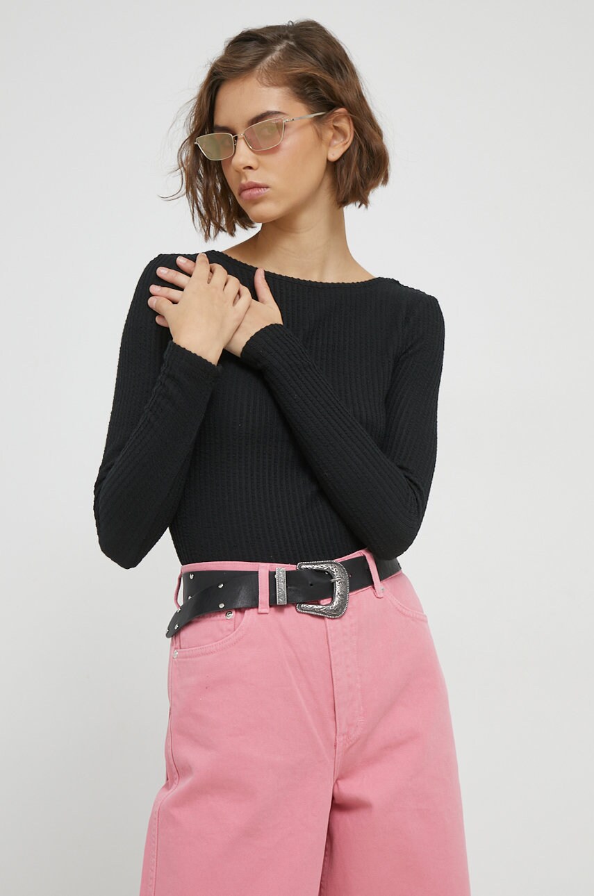 Jdy pulover femei, culoarea negru