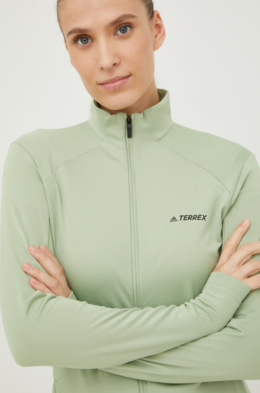 adidas TERREX hanorac Multi femei, culoarea verde