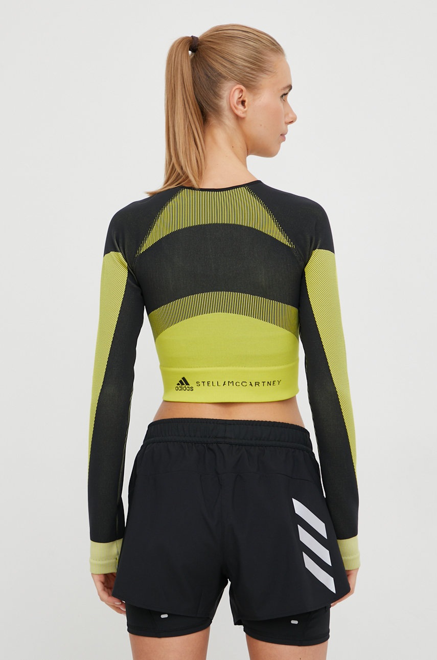 

Лонгслив adidas by Stella McCartney женский цвет чёрный