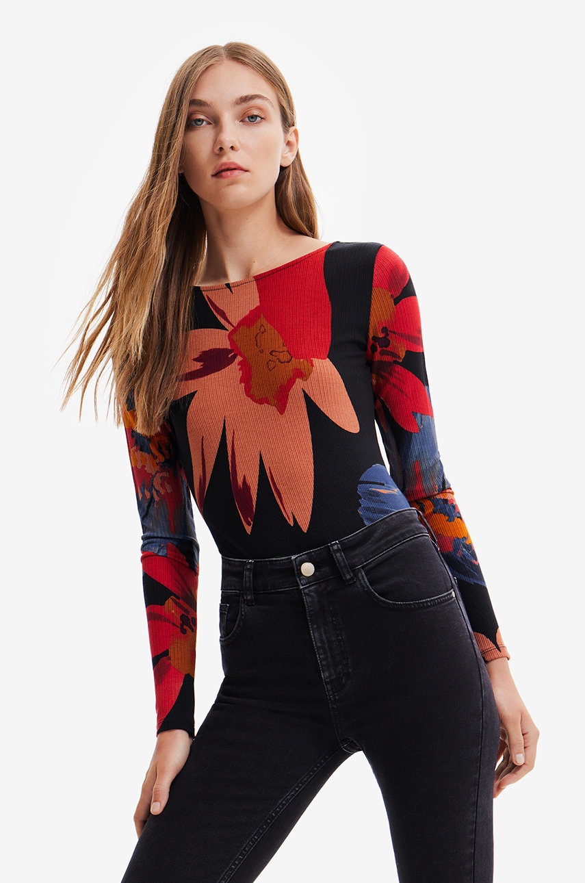 Desigual body femei, culoarea negru
