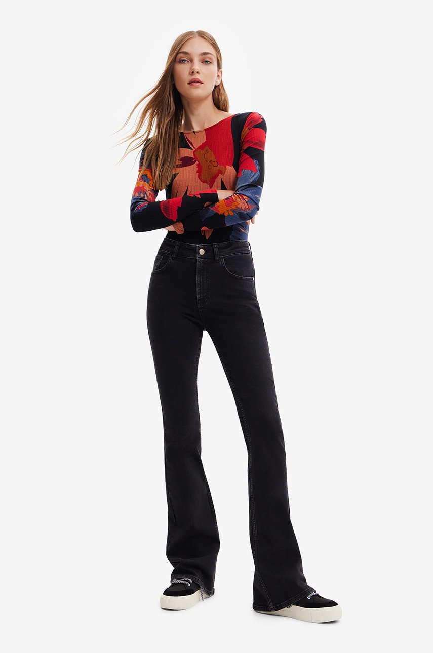 

Боди Desigual женские цвет чёрный