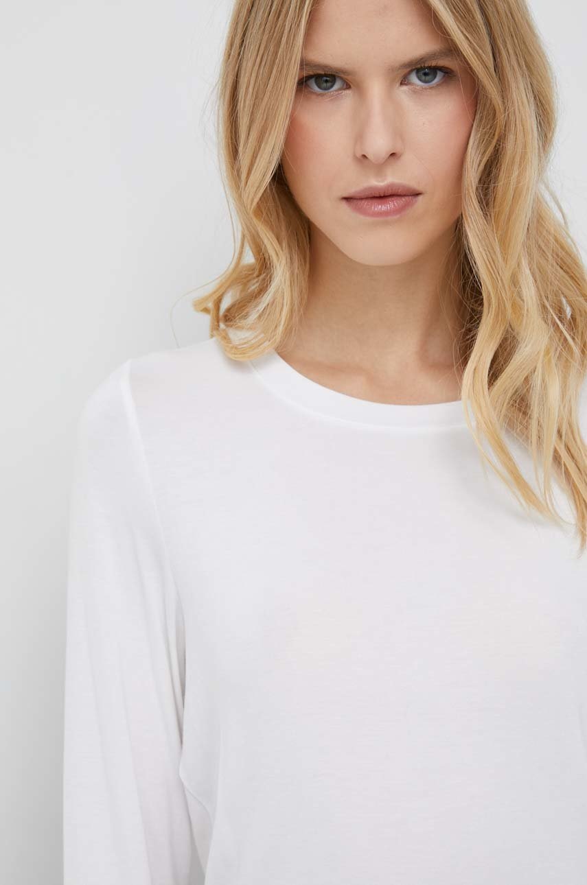 

Блуза с дълги ръкави GAP в бяло, Бял