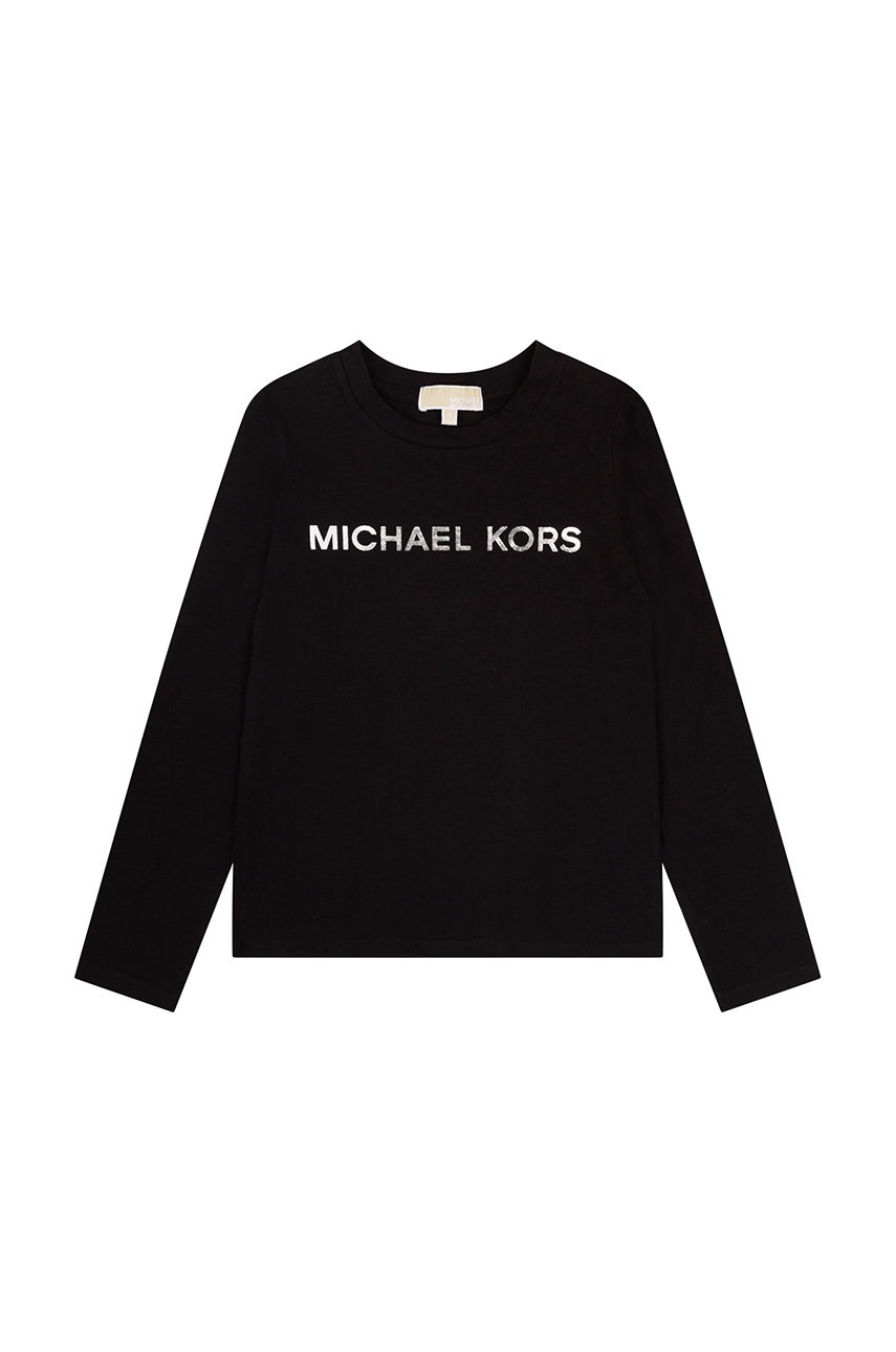 

Детский лонгслив Michael Kors цвет чёрный