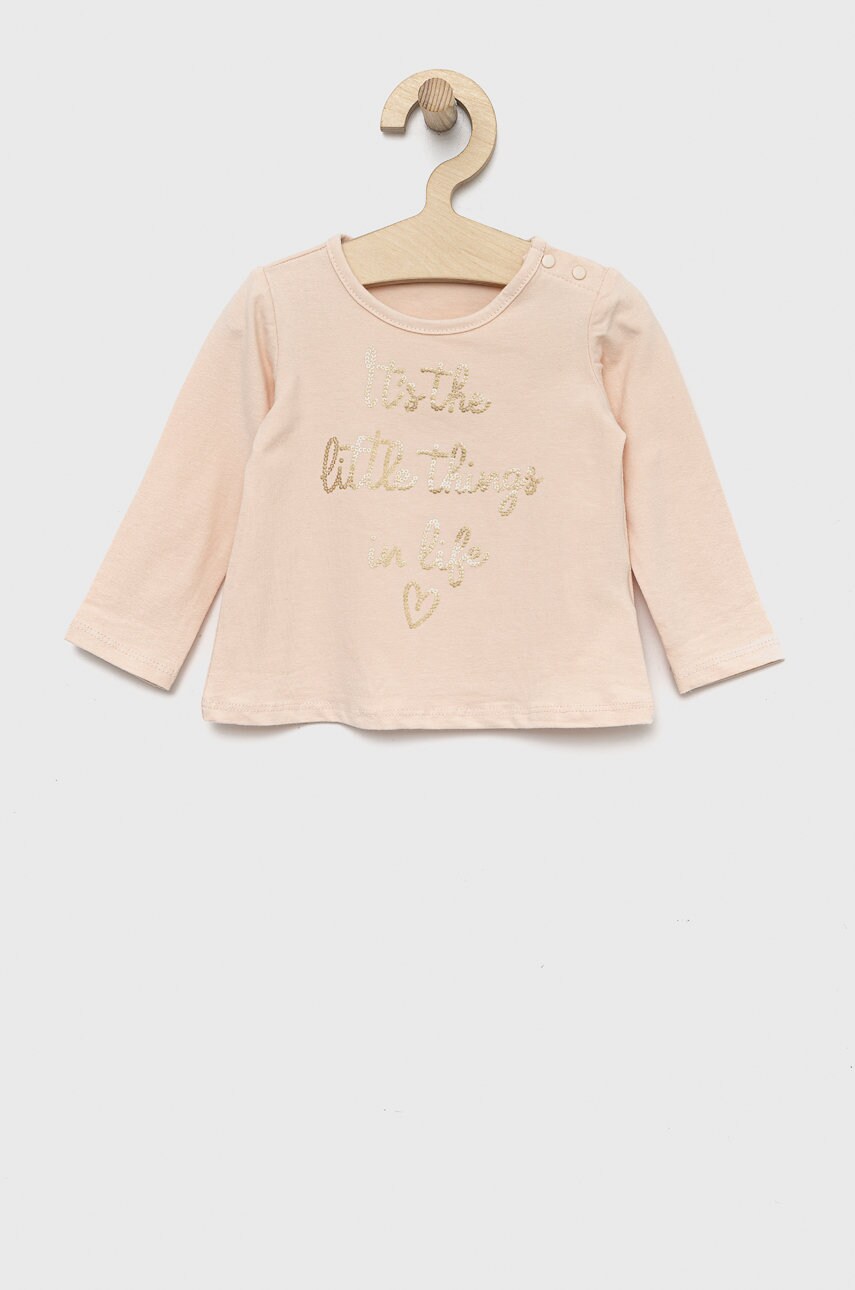 Birba&trybeyond longsleeve bebelusi culoarea portocaliu