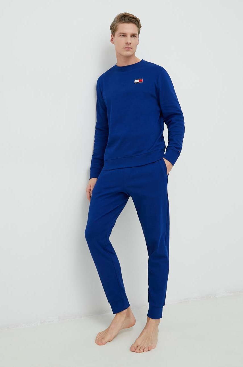 

Суичър Tommy Hilfiger в тъмносиньо с изчистен дизайн, Тъмносин