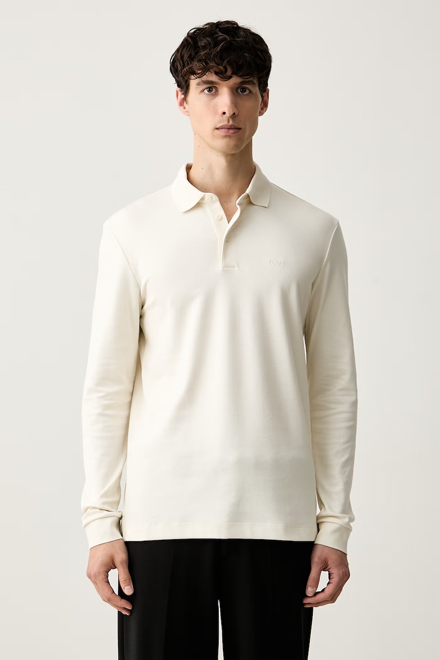 BOSS polo swetrowe męskie bawełniane Pado 30