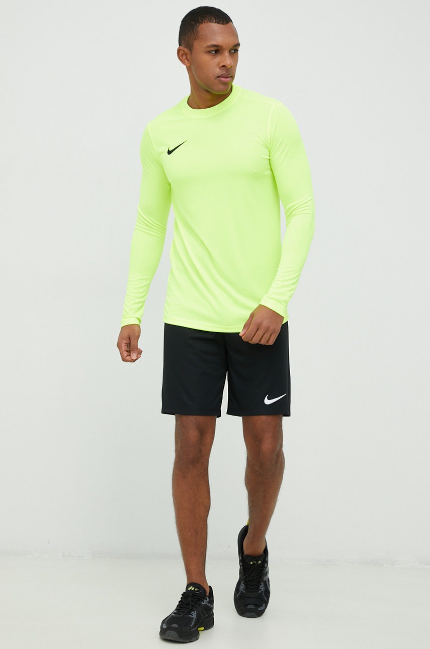 

Лонгслив для тренировок Nike Park Vii цвет зелёный однотонный