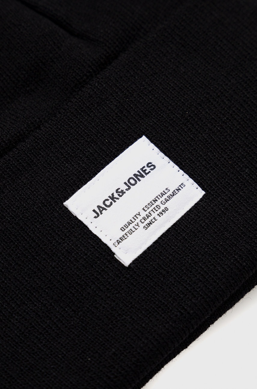 

Детская шапка Jack & Jones цвет чёрный