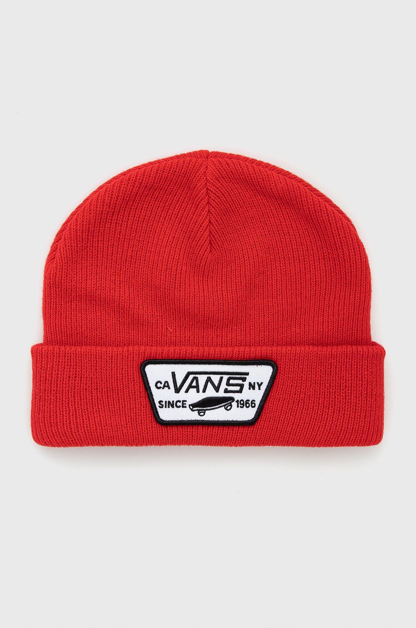 Vans czapka dziecięca kolor czerwony