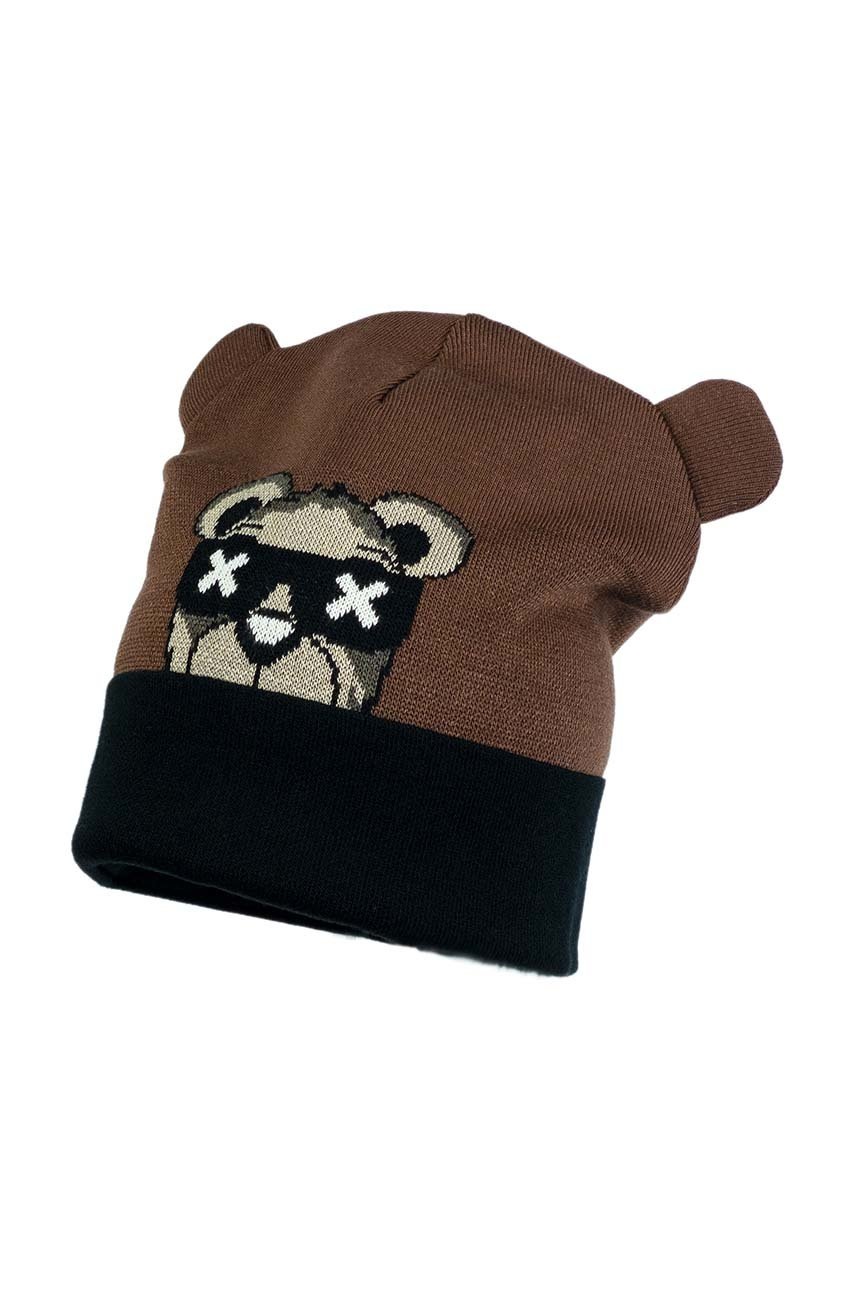 Детская шапка Jamiks цвет коричневый в Черновцах Детская шапка Jamiks цвет коричневый в Черновцах