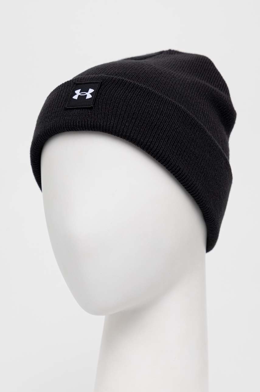

Детская шапка Under Armour цвет чёрный из тонкого трикотажа