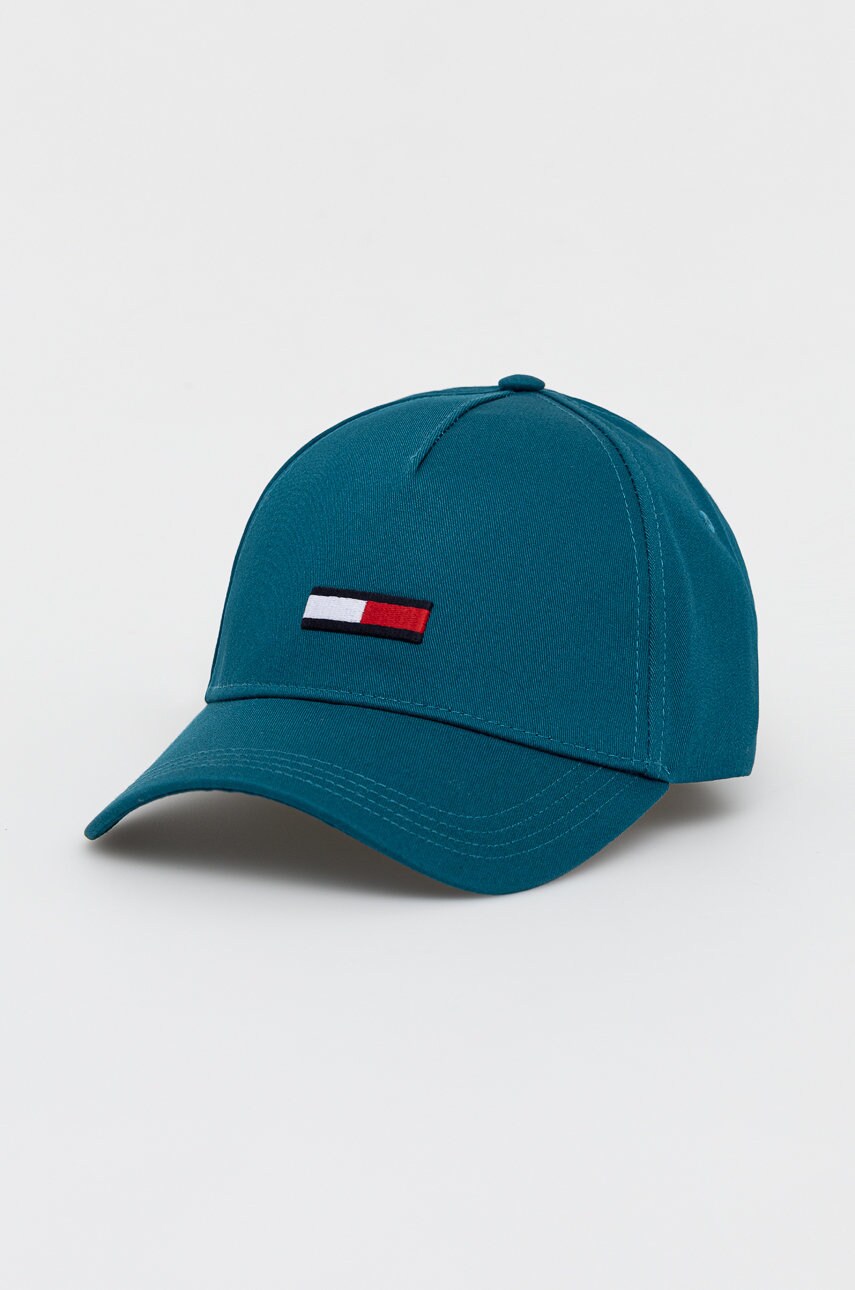 Tommy Jeans caciula din bumbac cu imprimeu