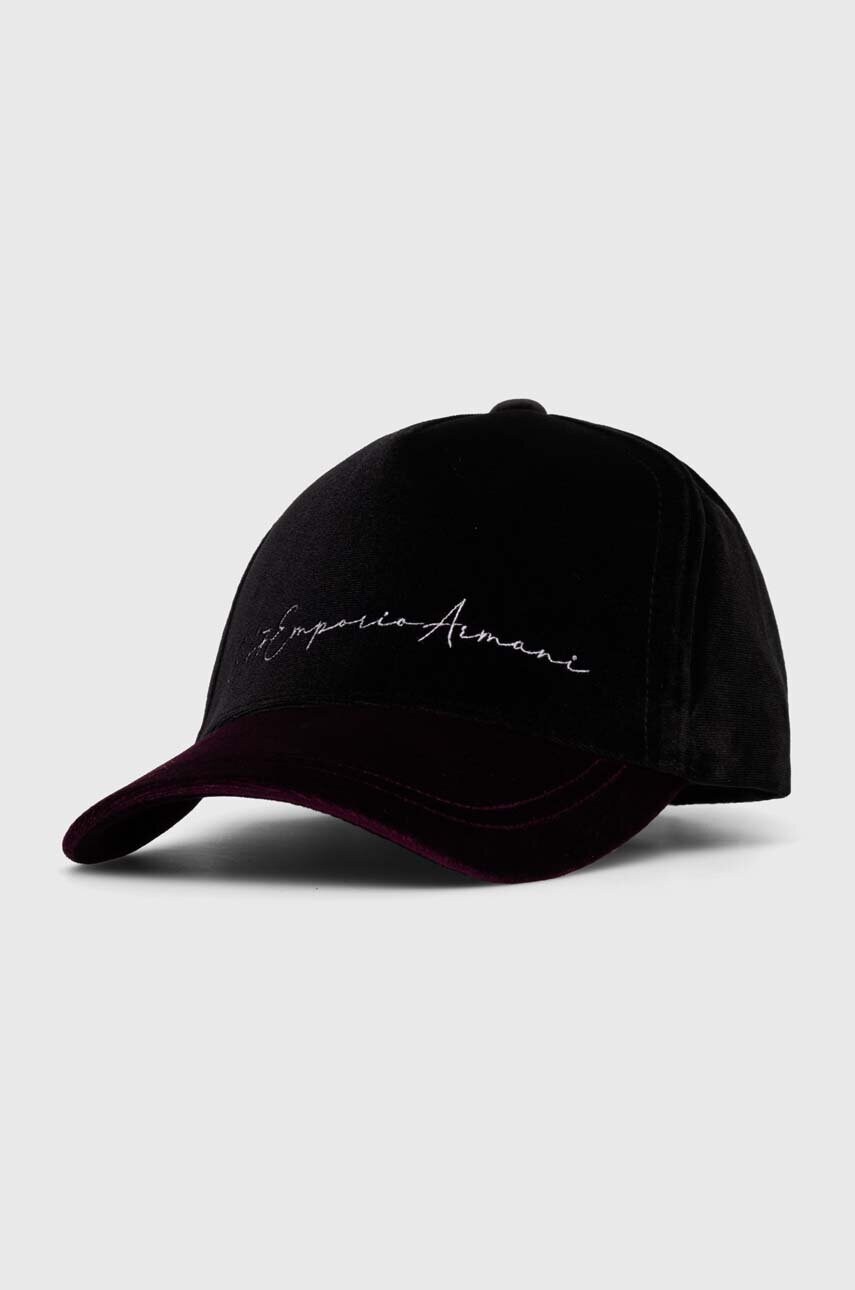 

Кепка EA7 Emporio Armani цвет чёрный узор