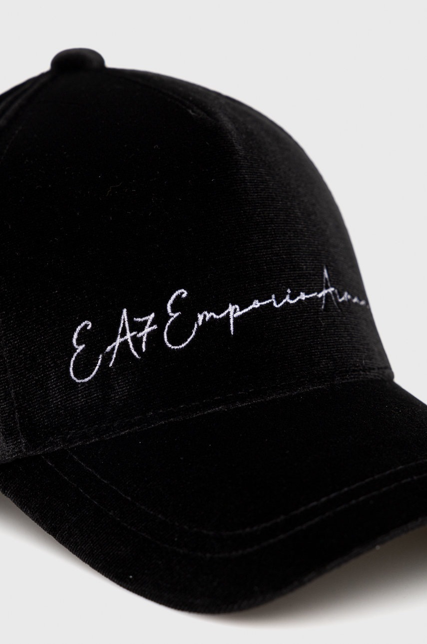 

Кепка EA7 Emporio Armani цвет чёрный с аппликацией