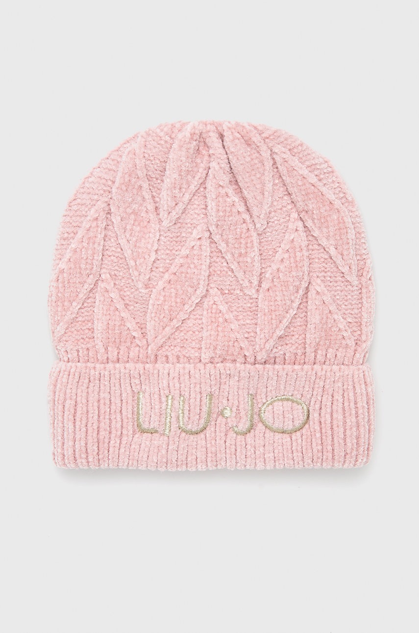 

Шапка Liu Jo в розово, Розов