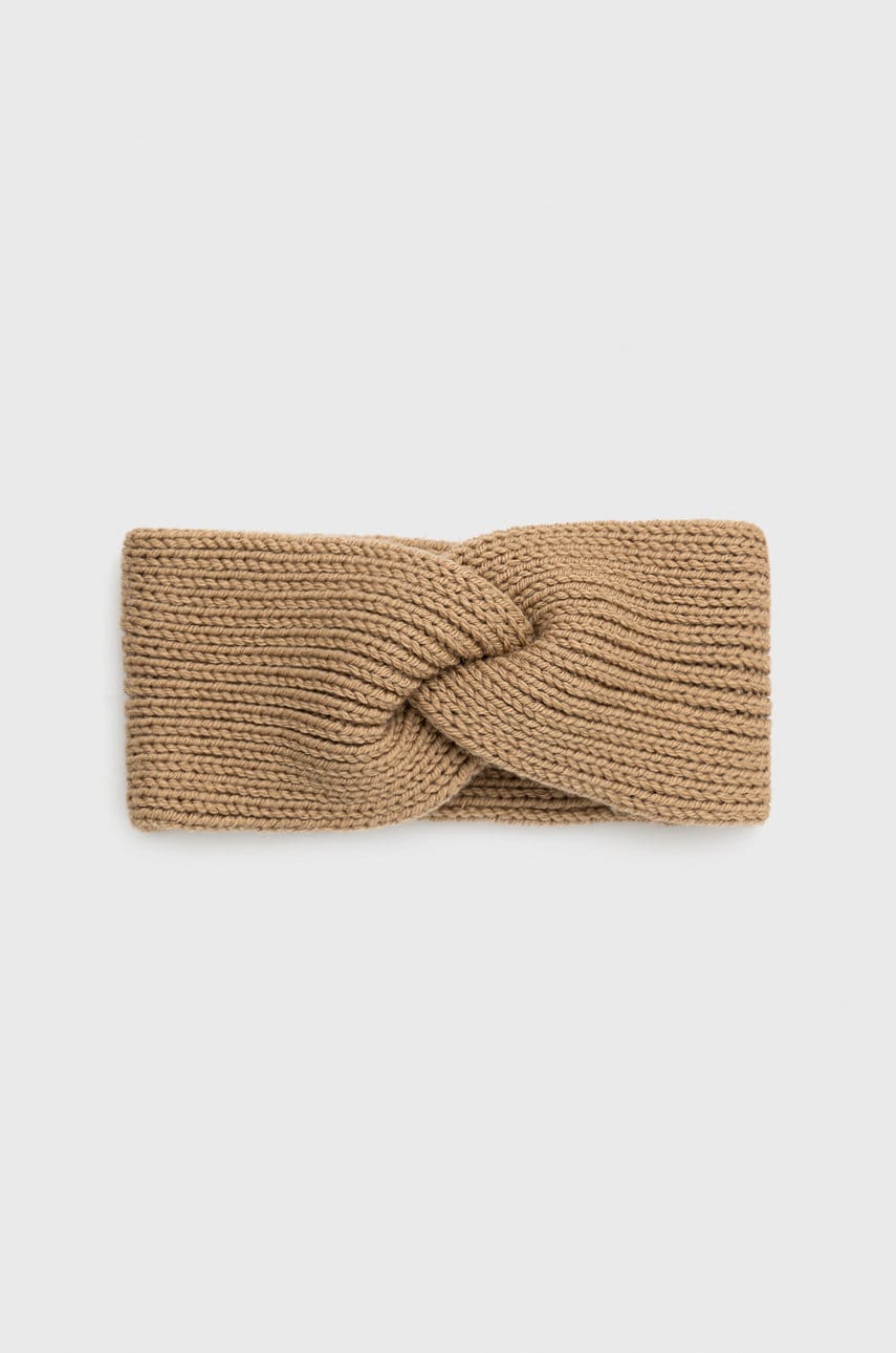 Weekend max mara bentita din lana culoarea maro