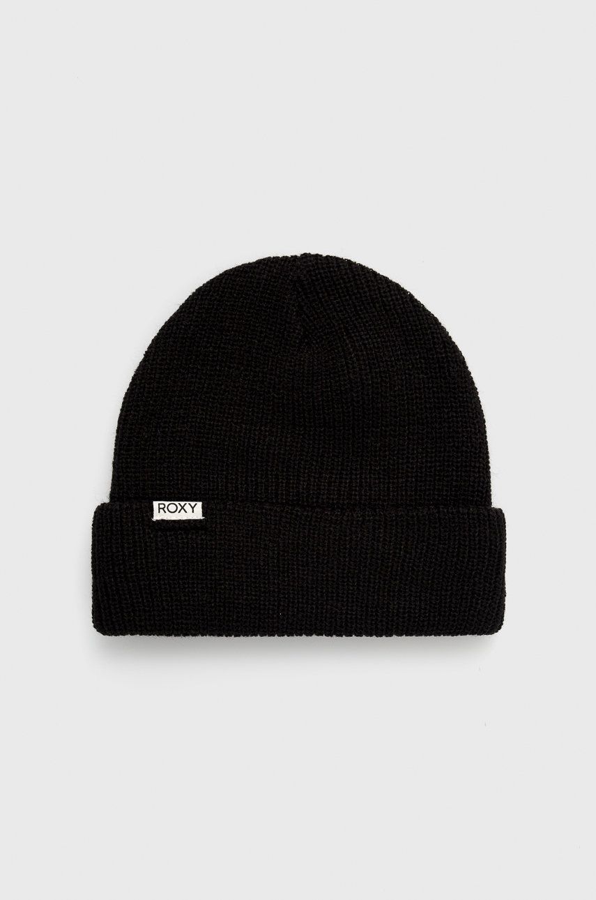 Roxy czapka kolor czarny