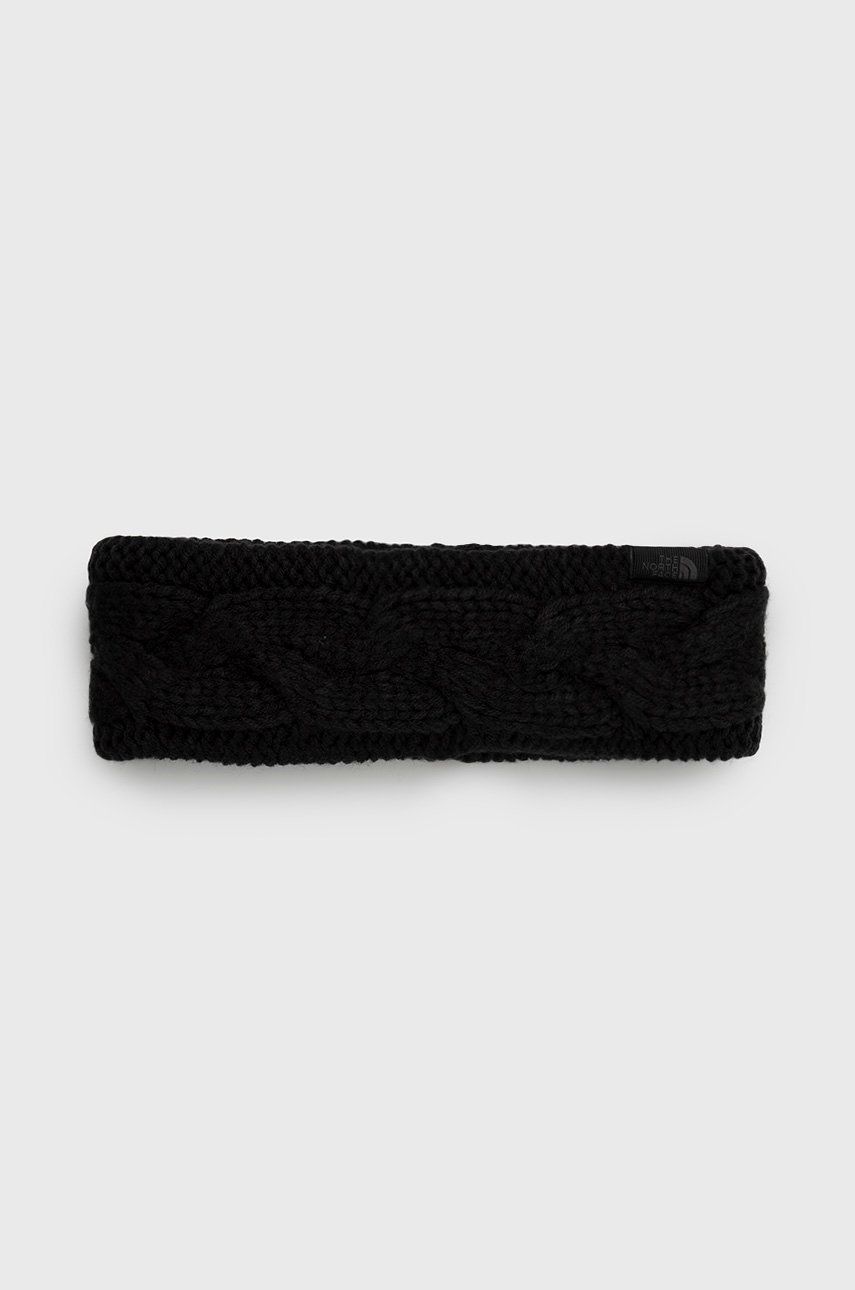 Čelenka The North Face černá barva - černá -  Hlavní materiál: 100% Akryl Podšívka: 100% P