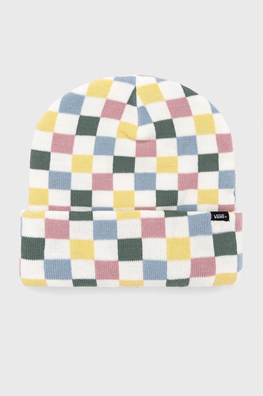 Vans caciula culoarea alb,