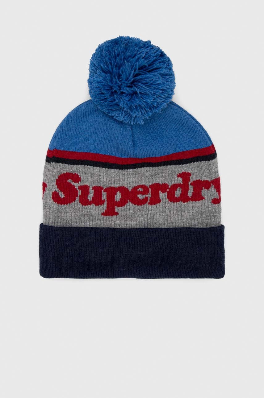 

Шапка Superdry з товстого трикотажу