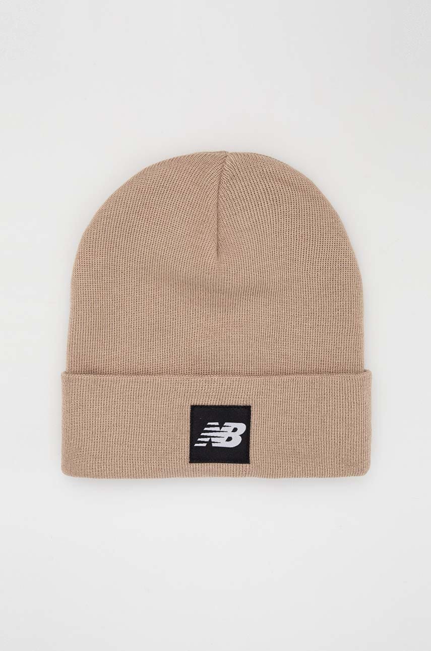 New Balance caciula culoarea bej,