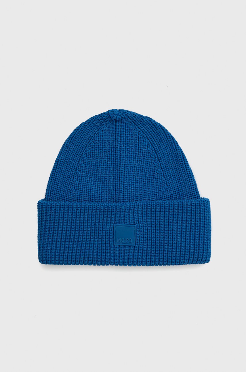 Marc o'polo caciula din bumbac denim , bumbac, din tricot gros