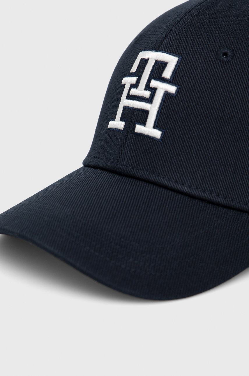 

Шапка Tommy Hilfiger цвет синий однотонная