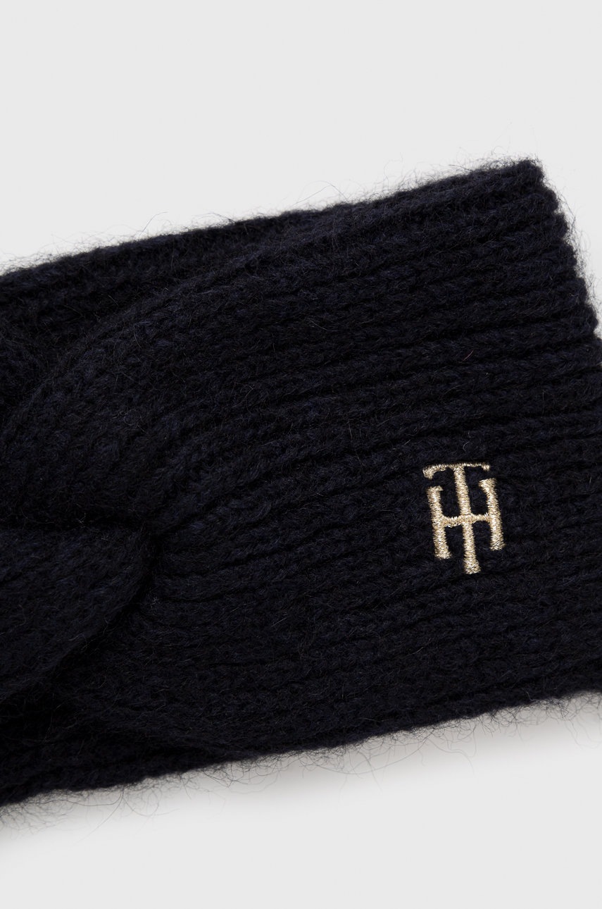 

Повязка с примесью шерсти Tommy Hilfiger цвет синий