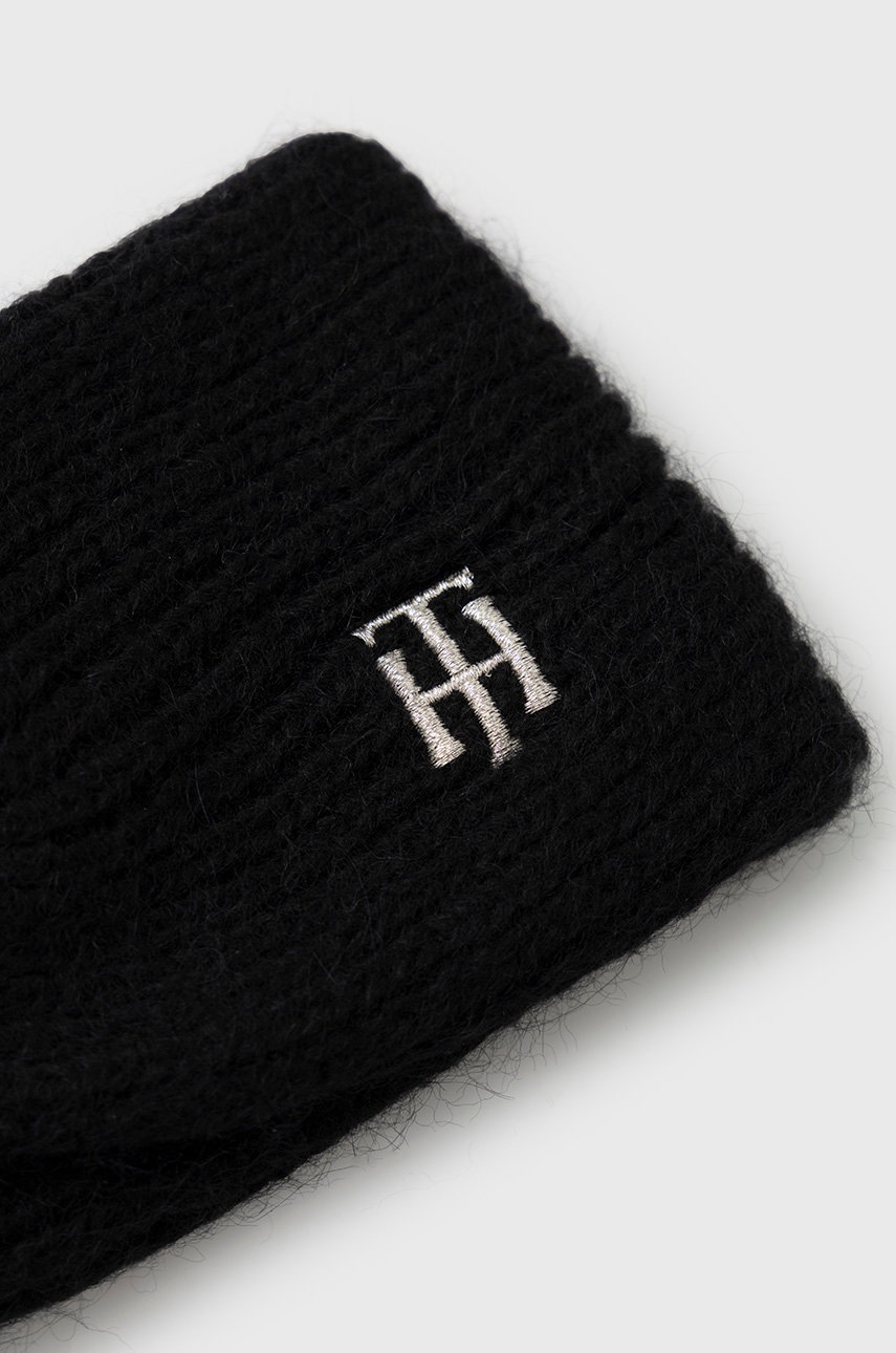 

Повязка с примесью шерсти Tommy Hilfiger цвет чёрный