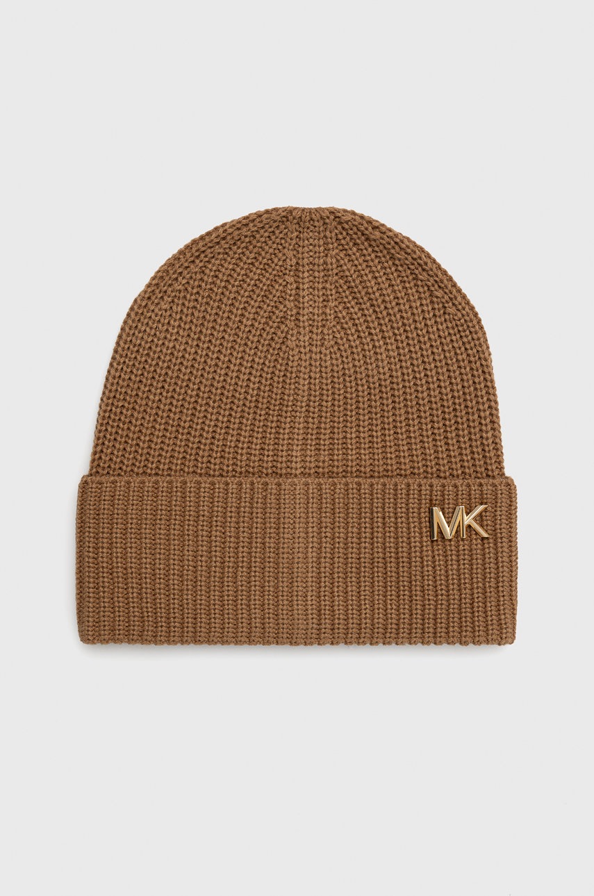cepice-michael-kors-hneda-barva-z-tenke-pleteniny