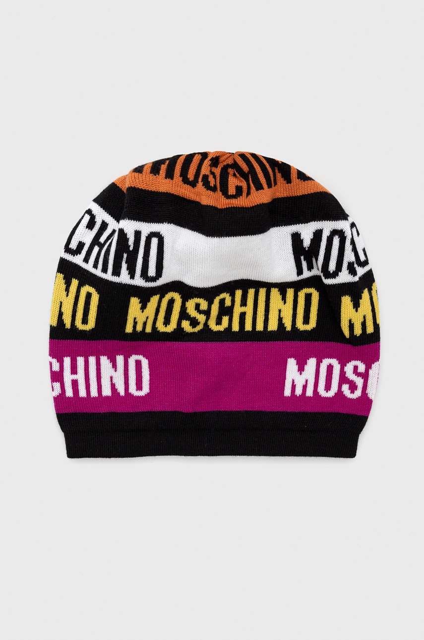 

Вълнена шапка Moschino от вълна, Многоцветен