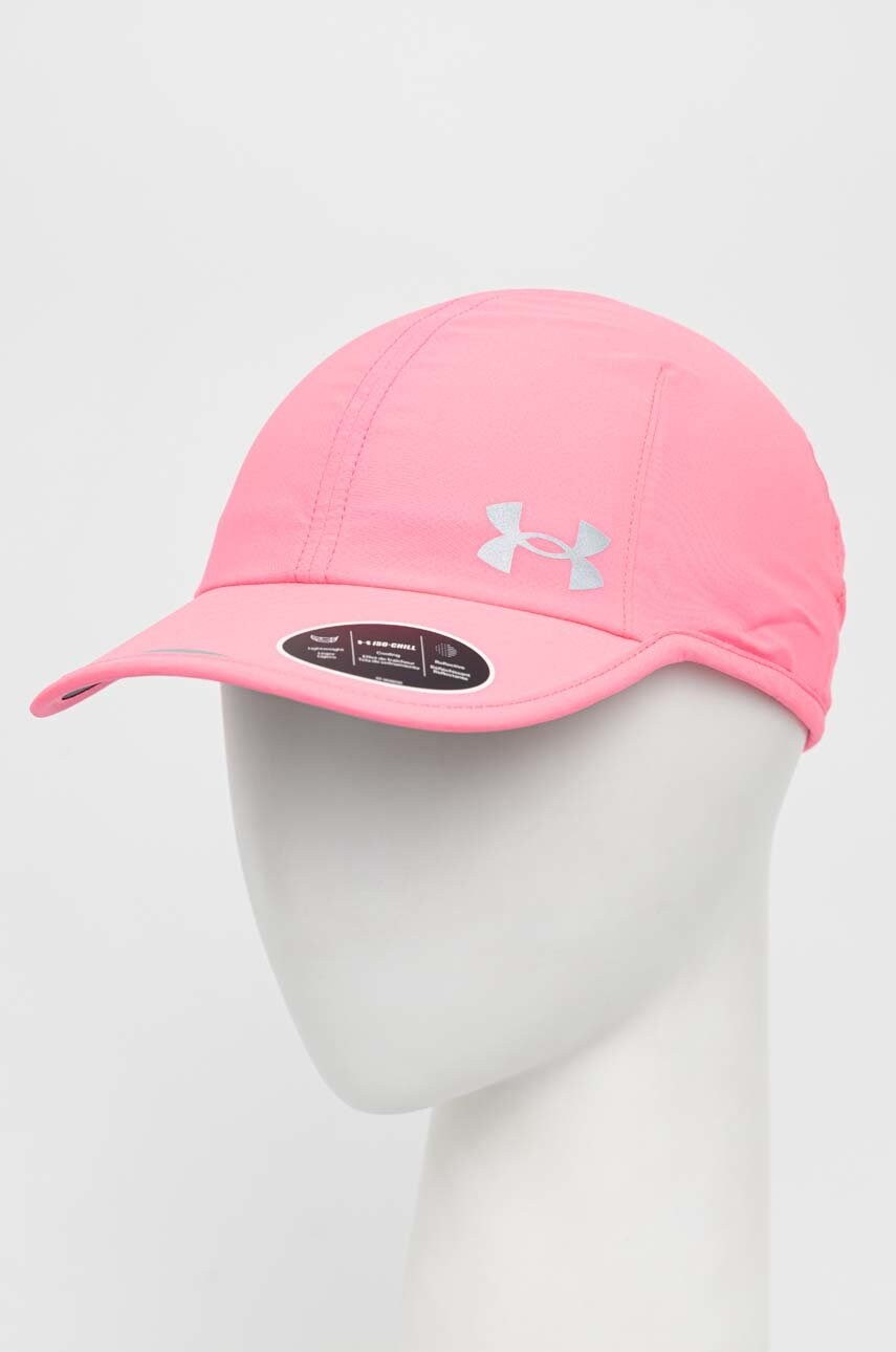 

Кепка Under Armour колір рожевий однотонна