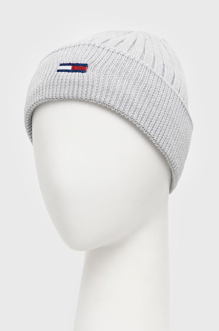 

Шапка Tommy Jeans колір сірий