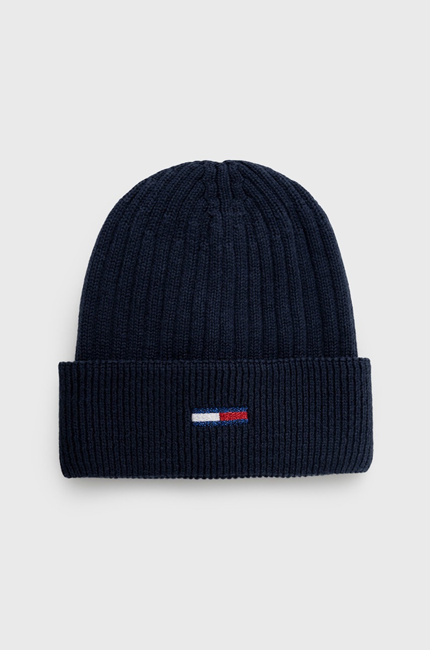 

Шапка Tommy Jeans в тъмносиньо, Тъмносин