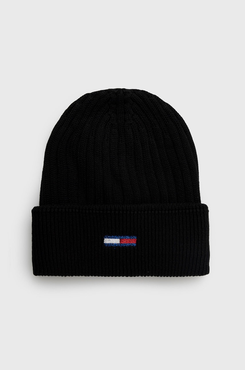 

Шапка Tommy Jeans в черно, Черен