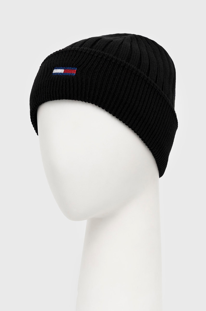 

Шапка Tommy Jeans колір чорний