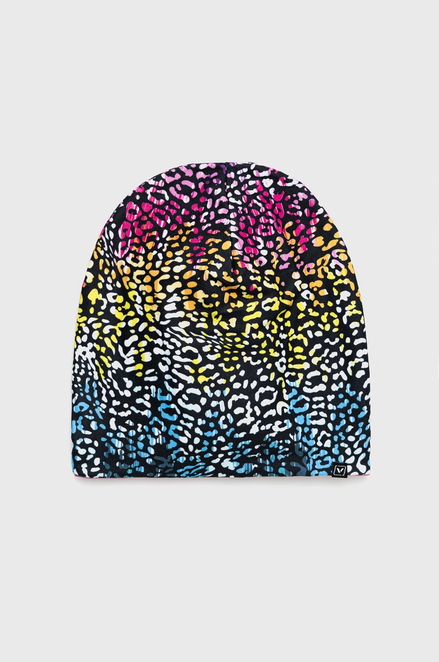 Viking beanie cu doua fete Manganika din tesatura neteda