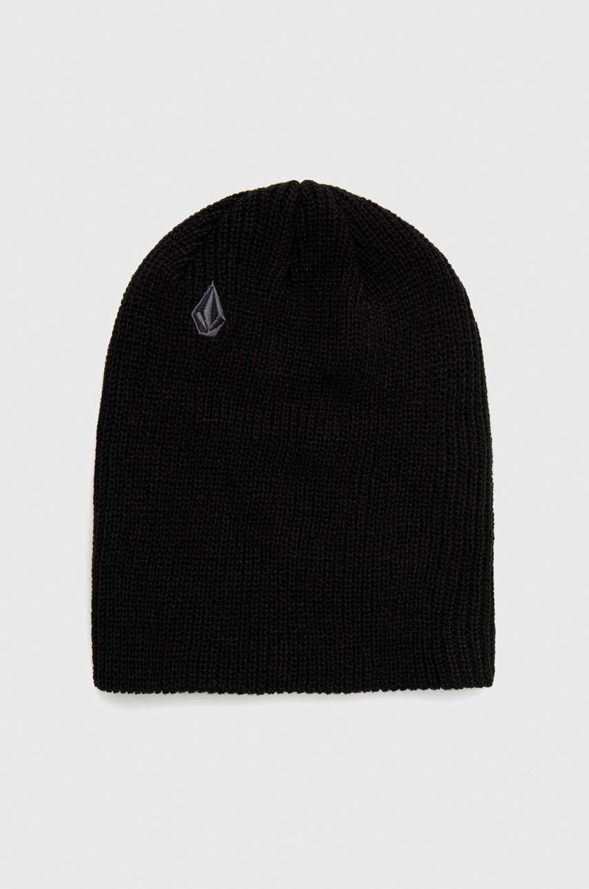 

Шапка Volcom в черно, Черен