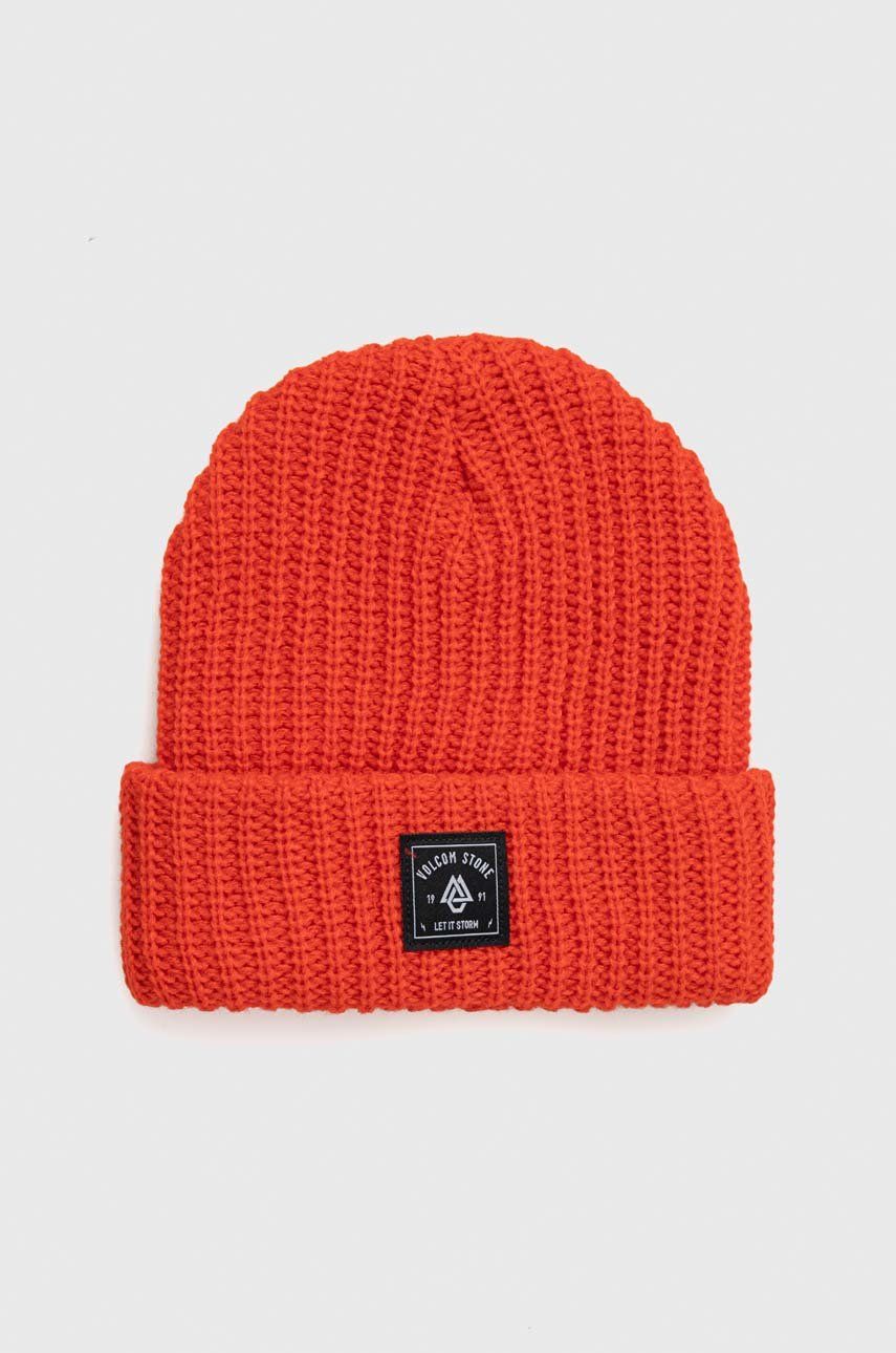 Čepice Volcom oranžová barva
