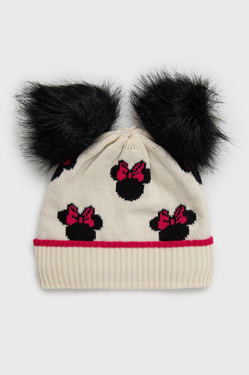 

Детска шапка GAP X Disney в бежово, Бежов