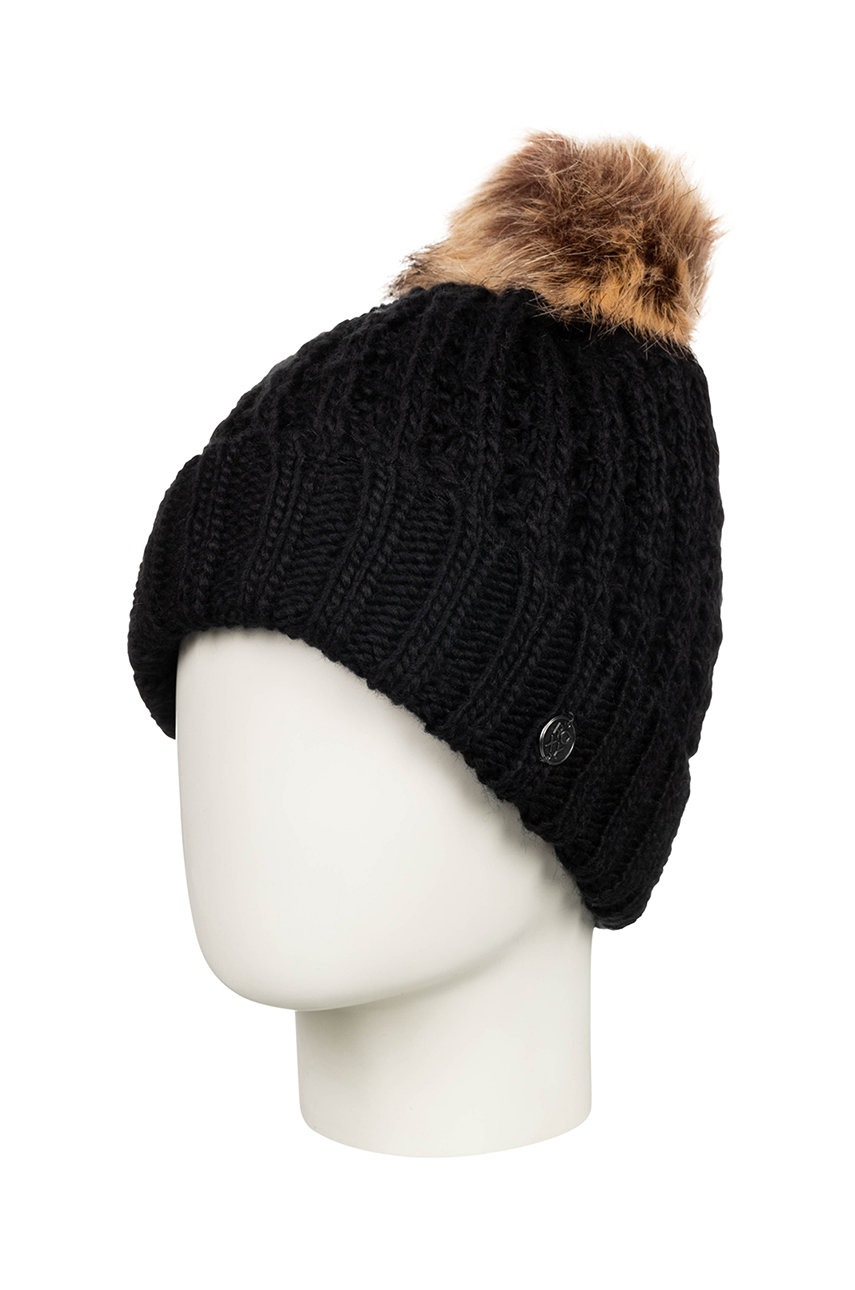 Детская шапка Roxy цвет чёрный Детская шапка Roxy цвет чёрный