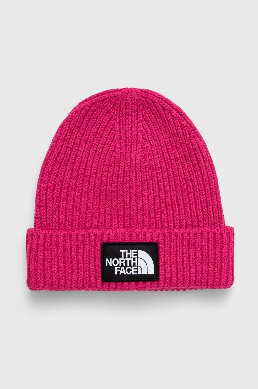 

Дитяча шапка The North Face колір рожевий