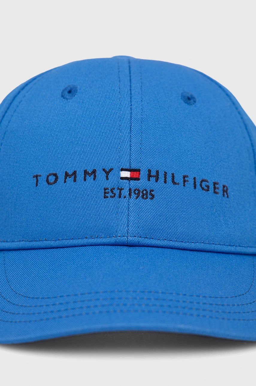 

Детская хлопковая кепка Tommy Hilfiger с аппликацией