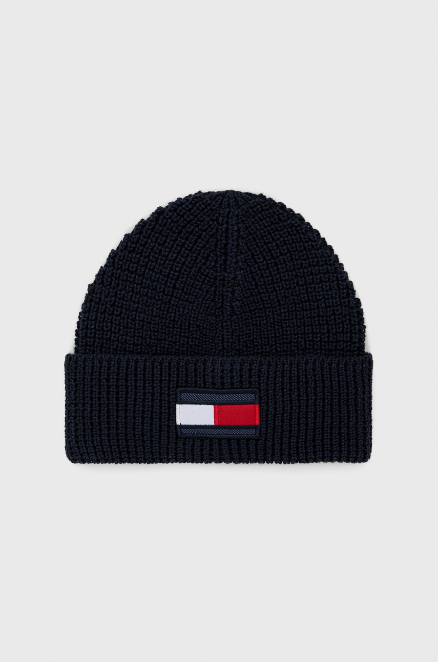 

Дитяча шапка Tommy Hilfiger колір синій