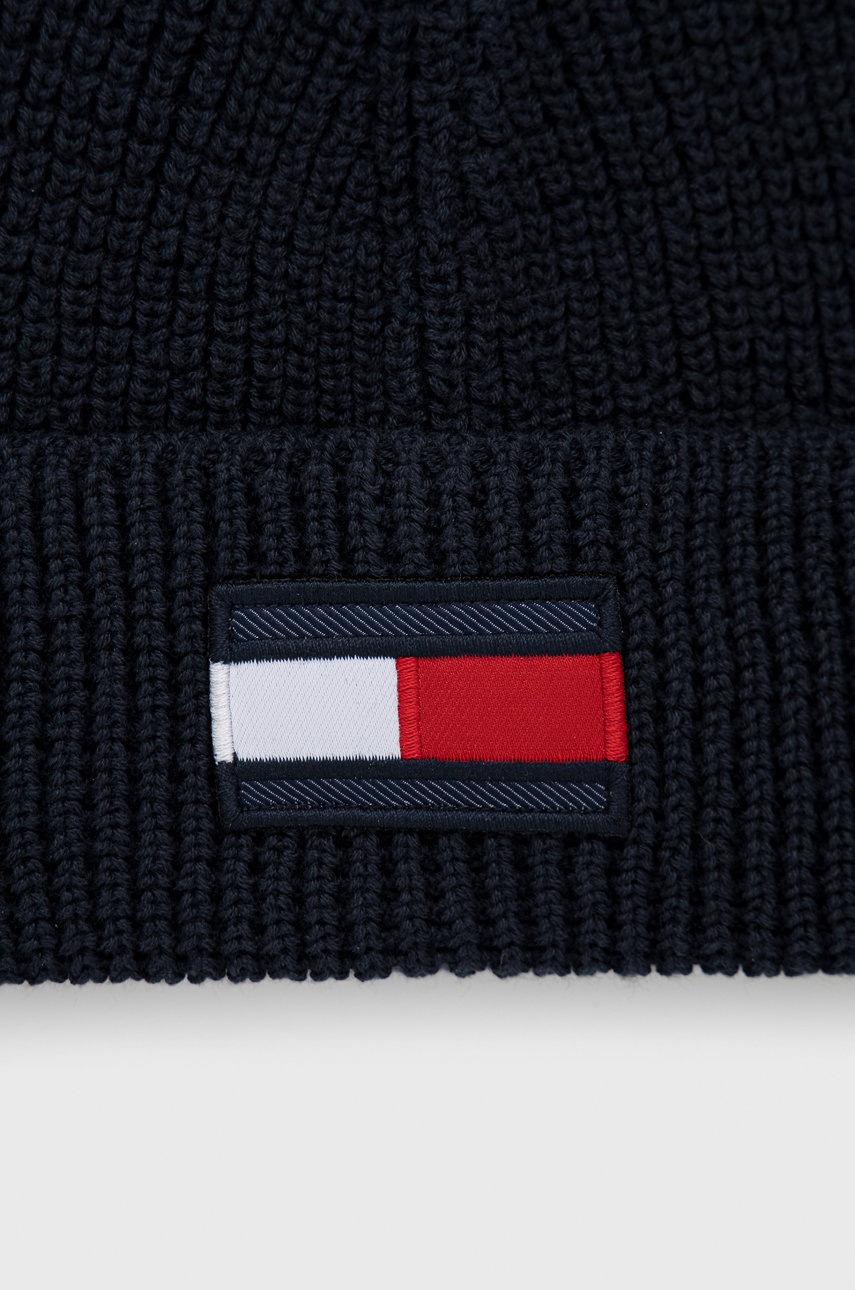 

Детская шапка Tommy Hilfiger цвет синий