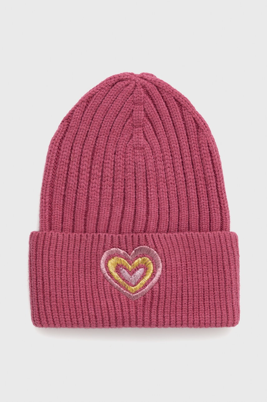 Детская шапка Name it цвет фиолетовый Детская шапка Name it цвет фиолетовый